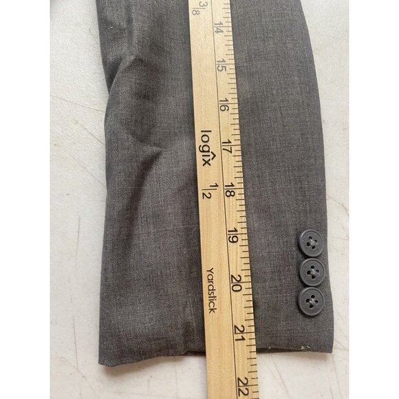 Black N Bianco Blazer Boys Size 16 Grey Suit Jacket Formal Wear - Picture 14 of 14
